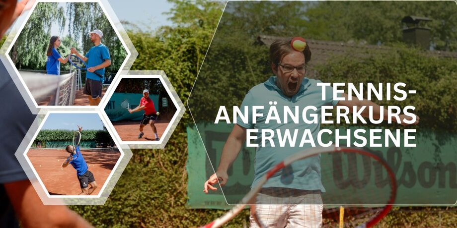 Tennis-Anfängerkurs für Erwachsene