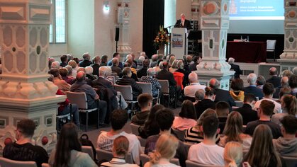 Blick in die Aula des Juleums Universitätstage 2023